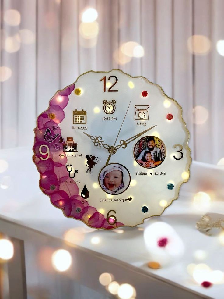 Resin Clocks